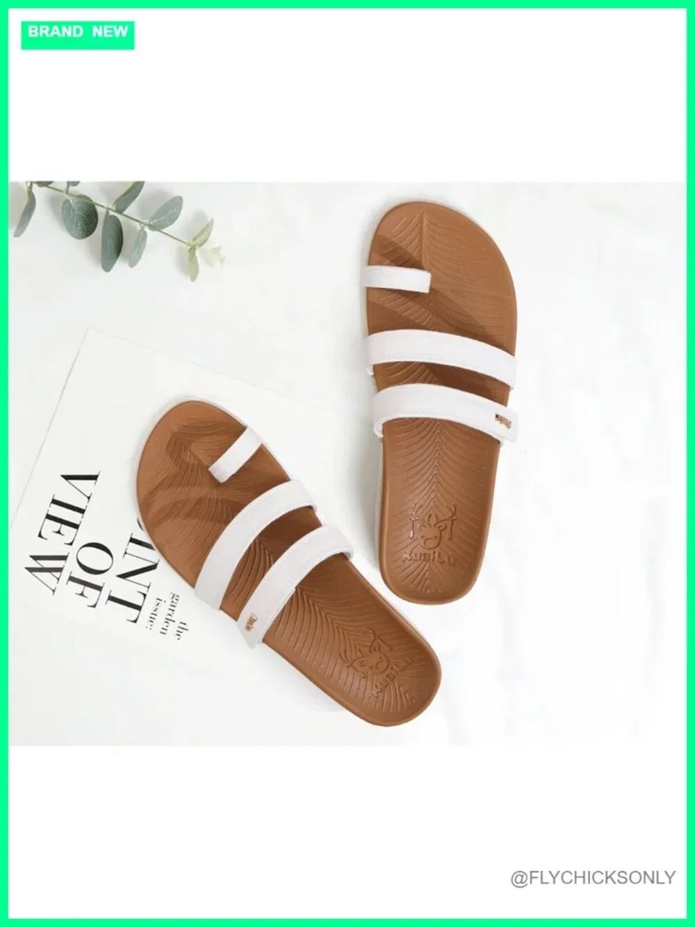 Womens Adjustable Slides Sandals With Arch Support Comfort Plantar Fasciitis